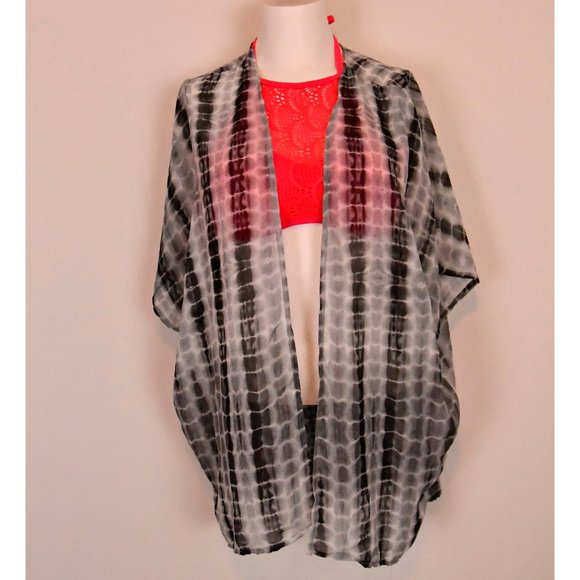 BOGO Joe Boxer Tie Dye Sheer Kimono - Picture 2 of 5